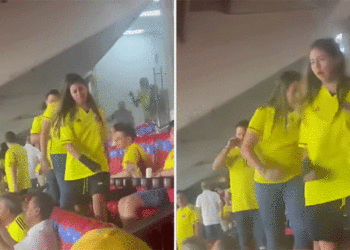 ¡Fuera Petro!, gritaba el público en el Metropolitano; hija de Petro se retiró con lágrimas del estadio