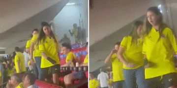 ¡Fuera Petro!, gritaba el público en el Metropolitano; hija de Petro se retiró con lágrimas del estadio