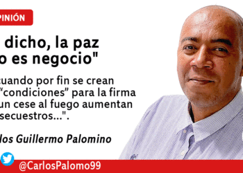 Lo dicho, la paz «no es negocio»