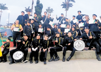 La banda marcial de Trujillo triunfa en Risaralda