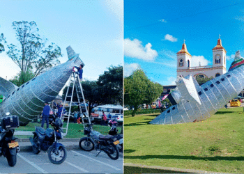 Polémica por alumbrado navideño alusivo al accidente aéreo de Chapecoense