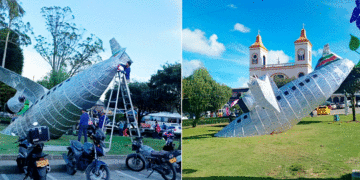 Polémica por alumbrado navideño alusivo al accidente aéreo de Chapecoense
