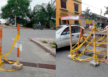 Rejillas dañadas, pan de todos los días en Tuluá