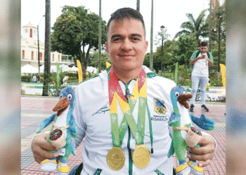 El tulueño José Darío Aguirre  gana dos medallas de oro en Paracycling