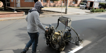 Demarcan vías en la Ciudad Señora