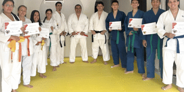 Judokas que ascendieron a cinturón de color, naranja, verde y azul