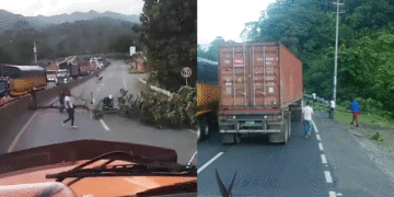 Comunidades mineras bloquean vía Cali – Buenaventura