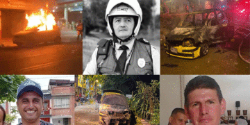 Cronología de una noche de horror en Tuluá; dos personas asesinadas y nueve vehículos incinerados
