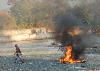 Grave daño al río Tuluá; la práctica se ha vuelto repetitiva