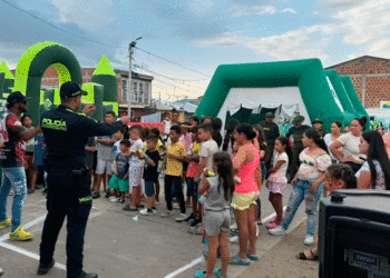 Intervención en San Antonio por parte de la Policía Nacional