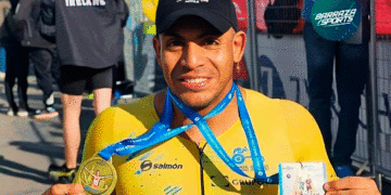 Francisco Sanclemente, ganó su primera maratón del año