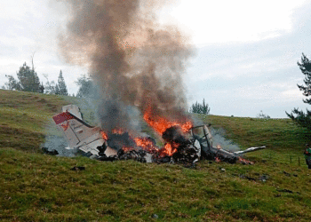 “Hay alguien con vida?” Angustiante video tras accidente de avión ambulancia