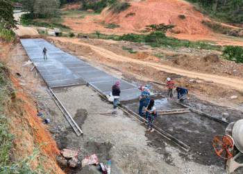 Avanzan obras de conexión vial en Trujillo