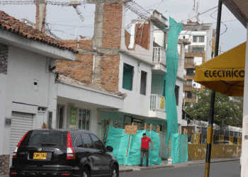 Grave peligro en plena zona céntrica de la Villa de Céspedes