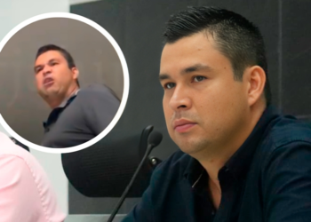 Renunció presidente de la Asamblea de Santander tras video agrediendo a su pareja