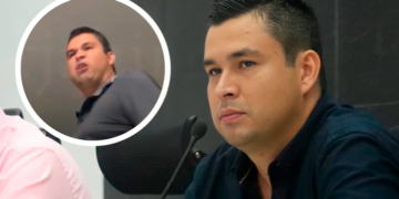 Renunció presidente de la Asamblea de Santander tras video agrediendo a su pareja