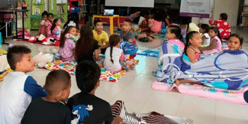 Motivando a los niños a la lectura y la recreación en Yotoco