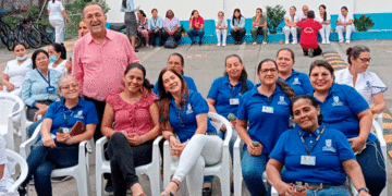 Reconocen el trabajo femenino; en el Hospital Departamental Tomás Uribe Uribe
