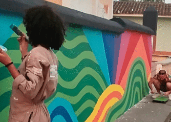 Un mural para sanar y liberar en Roldanillo