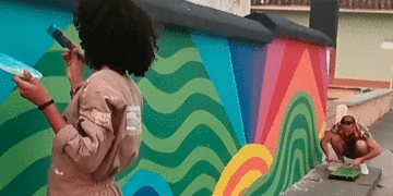 Un mural para sanar y liberar en Roldanillo