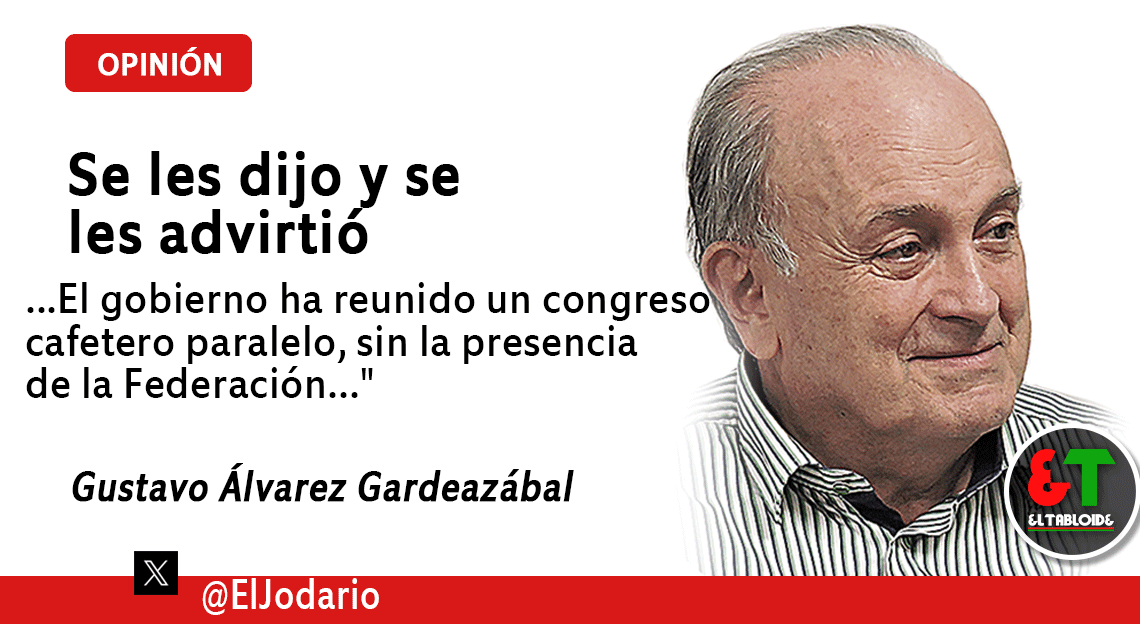 Se les dijo y se les advirtió