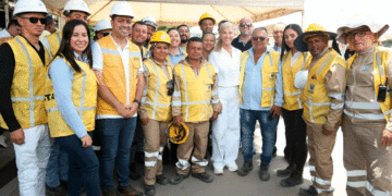 Vía Tres Esquinas en la recta final