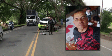 Accidente deja víctima mortal; motociclista se estrella contra patrulla de la Policía