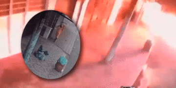 Explosión en Jamundí quedó grabada en cámaras de seguridad