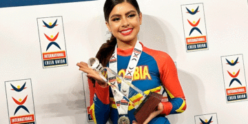 Plata en Mundial de Porrismo en Orlando, Florida; tulueña fue una de las más destacadas