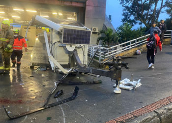 Caída de una cabina del Metrocable de Medellín deja un muerto y 11 heridos; el servicio estará suspendido
