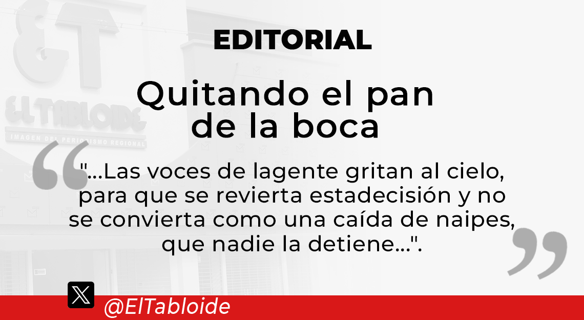 Quitando el pan de la boca