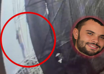 Estas son las imágenes que captan al joven, que murió en Corferias, caer a un tanque de agua