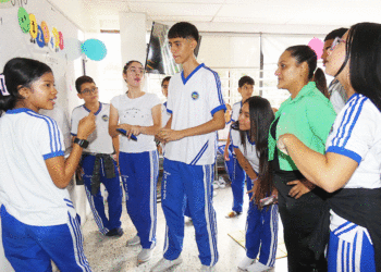 Festival matemático en el colegio San Pedro Claver
