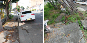 Los andenes se han convertido en quiebrapatas. (Más Caucherazos aquí) 👇🏽 