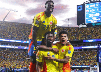 Colombia ganó y pasó a la final de la Copa América con un jugador menos