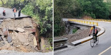 El puente de Potrerillo ya no está caído; en próximos días se inaugurará el nuevo