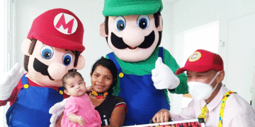 La risa que calma los dolores a los mas pequeños