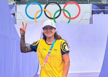 La bugueña Queen Saray Villegas la rompió en París y está en la final del BMX Freestyle de los Juegos Olímpicos
