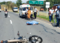 Accidente cerca al puente de Las Mariposas deja una persona muerta
