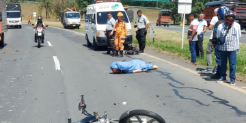 Accidente cerca al puente de Las Mariposas deja una persona muerta