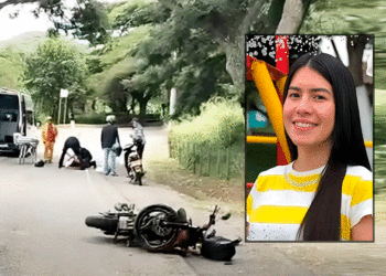 Murió tras sufrir un accidente en motocicleta; su hermana está herida