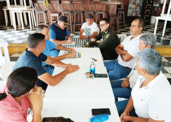 Comerciantes del corregimiento La Marina hablaron de seguridad con las autoridades