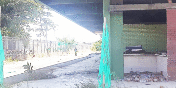De la antigua terminal de transportes de Tuluá solo queda el cascarón