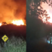 Incendio forestal en El Tablazo, Riofrío, sin respuesta de bomberos debido a paralización de actividades