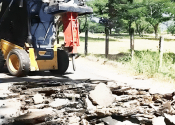 Inició la reparación de la vía Holguín – San José 