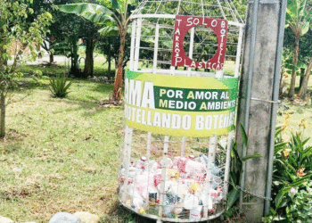 Red de Mujeres Comunales adelanta proyecto con botellas recicladas