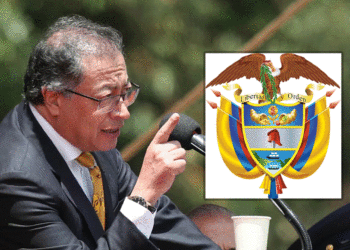 Petro dice que el escudo de Colombia es “fantasmagórico”. Quiere cambiarlo