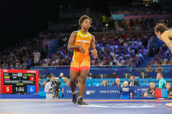 Tatiana Rentería, en los Juegos Olímpicos de París 2024.
Foto: Comité Olímpico Colombiano