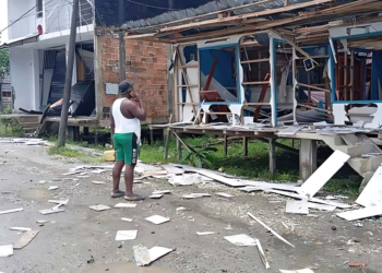 Atentado terrorista en Timbiquí, Cauca, deja 200 viviendas afectadas