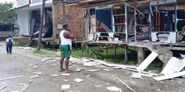 Atentado terrorista en Timbiquí, Cauca, deja 200 viviendas afectadas